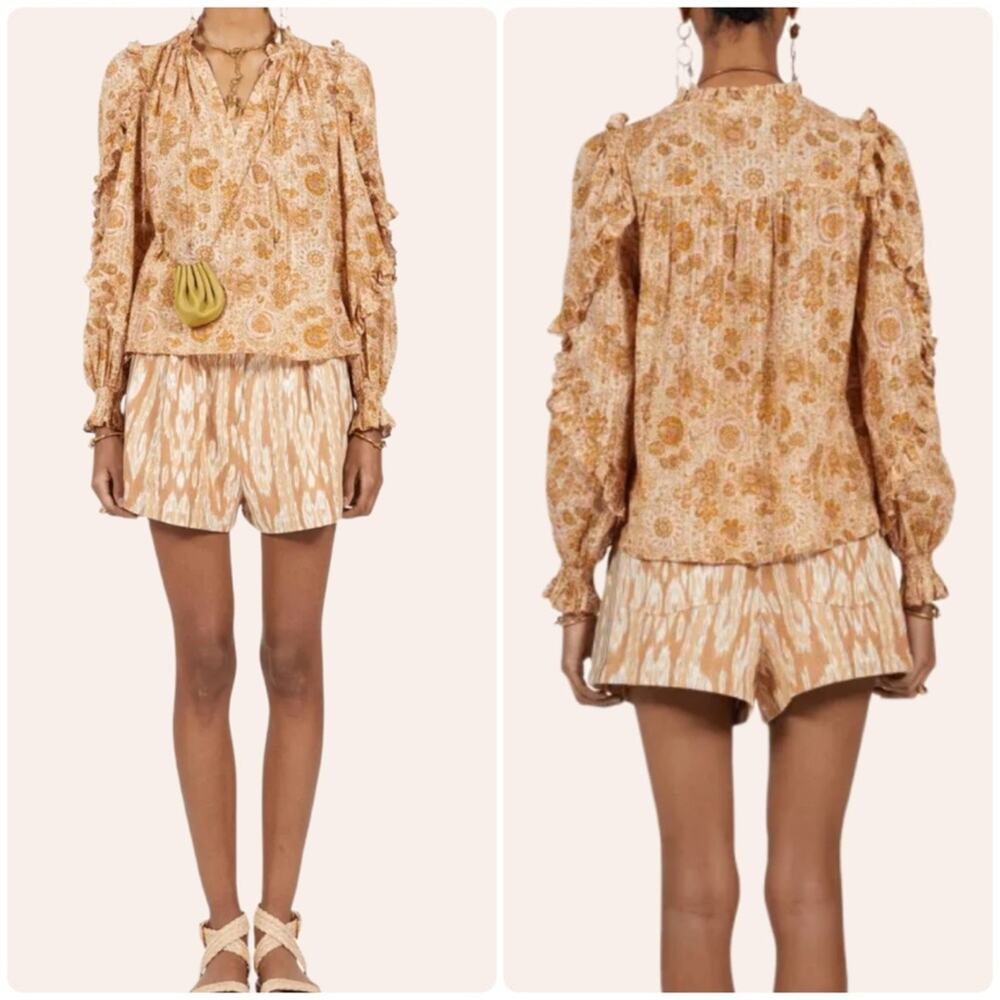 Ulla Johnson Manet Blouse Meadow